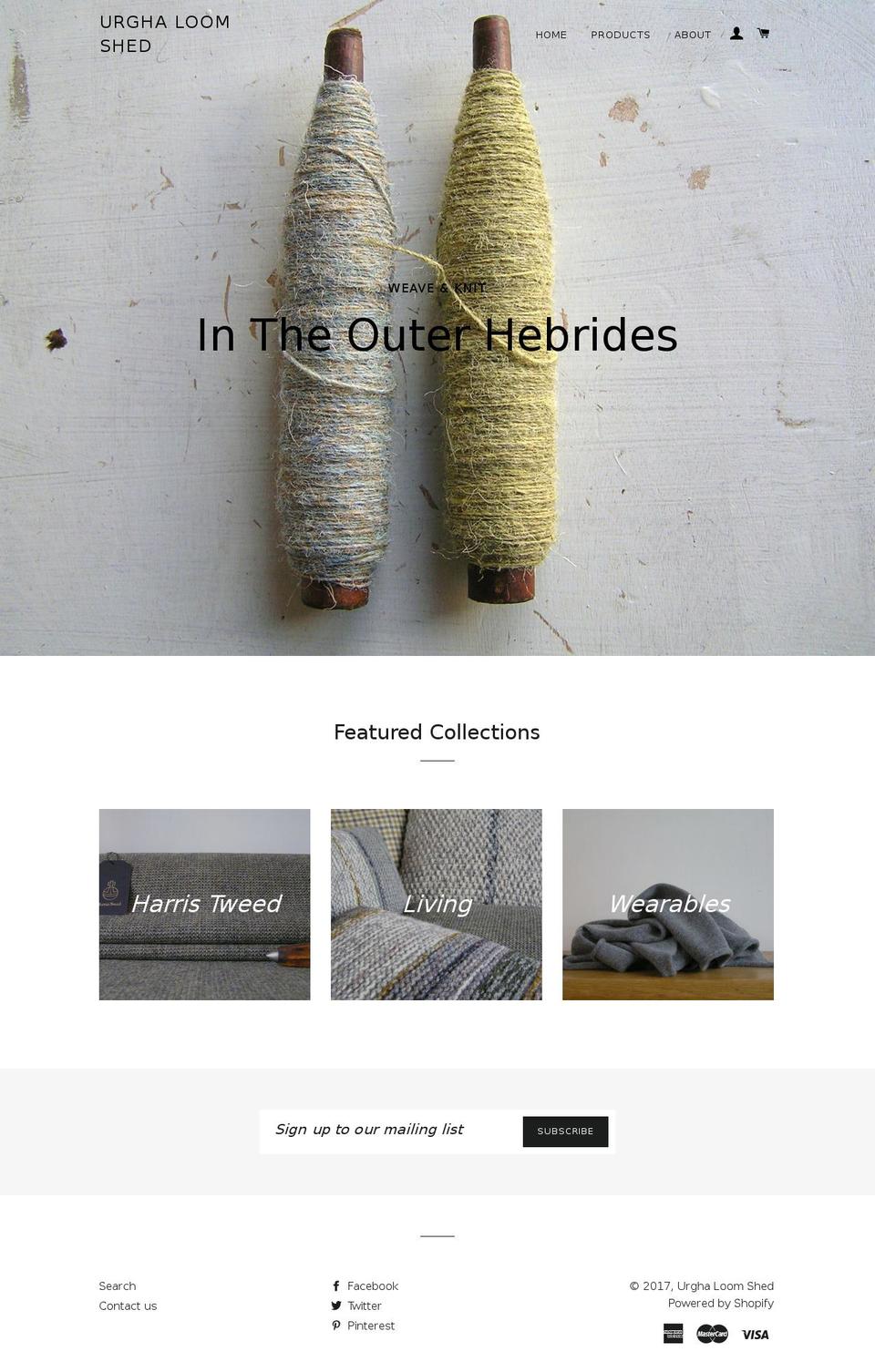 urghaloomshed.com shopify website screenshot