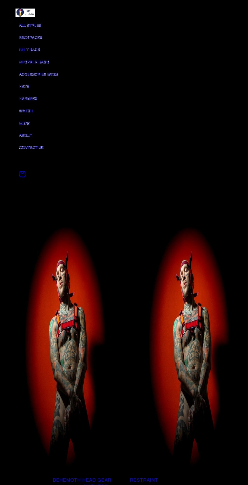 urielstudio.com shopify website screenshot