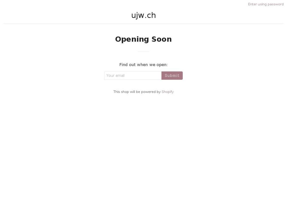 ursulajwehner.com shopify website screenshot