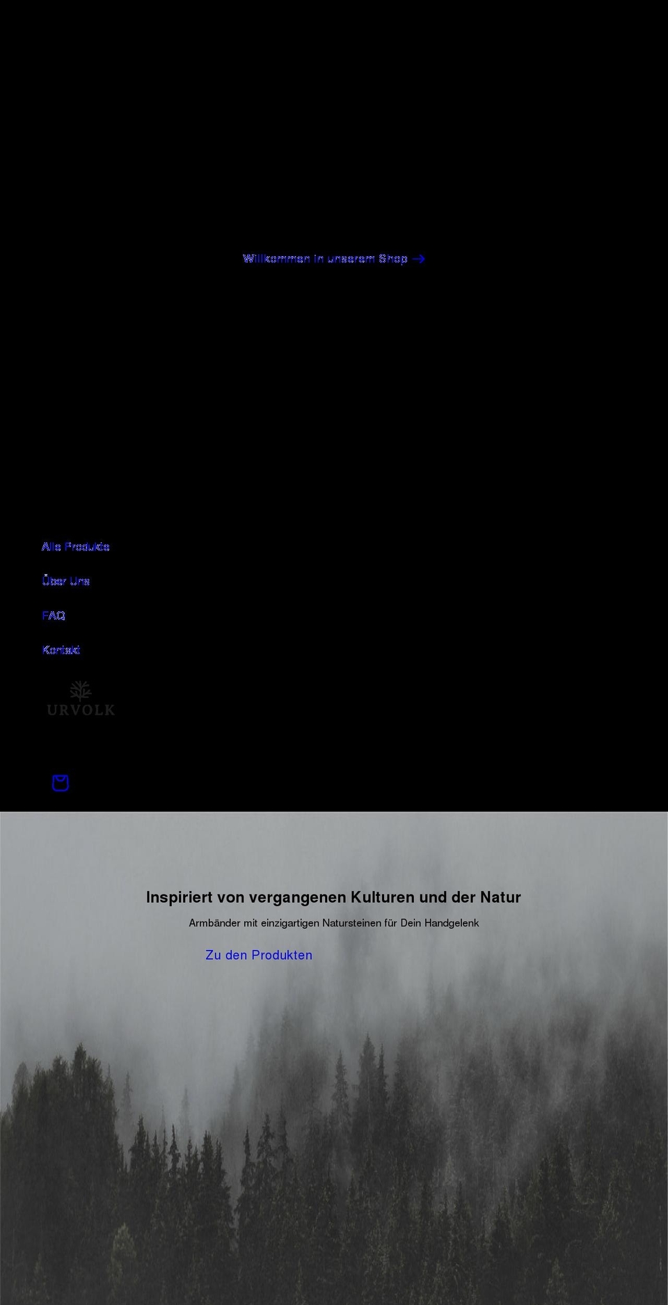 urvolk.net shopify website screenshot