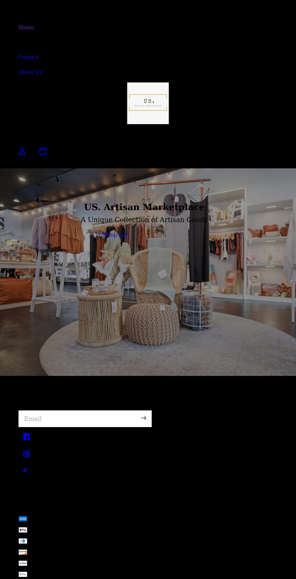 us-marketplace.com shopify website screenshot