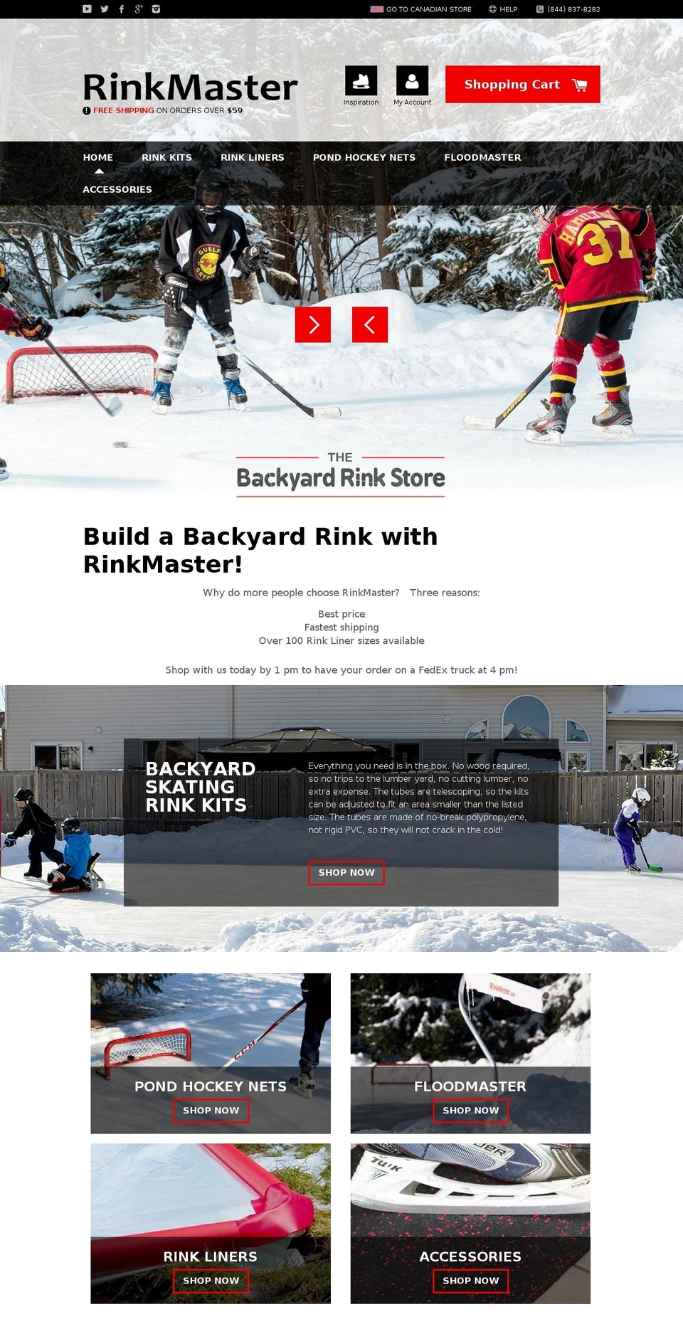us-rinkmaster.myshopify.com shopify website screenshot