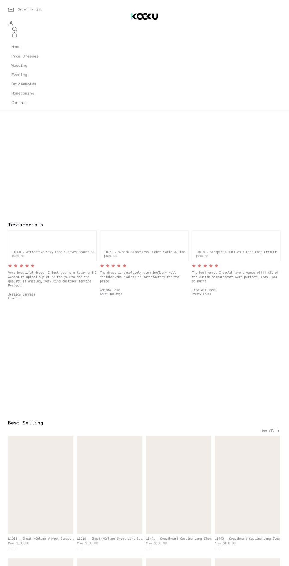 us.kocku.com shopify website screenshot