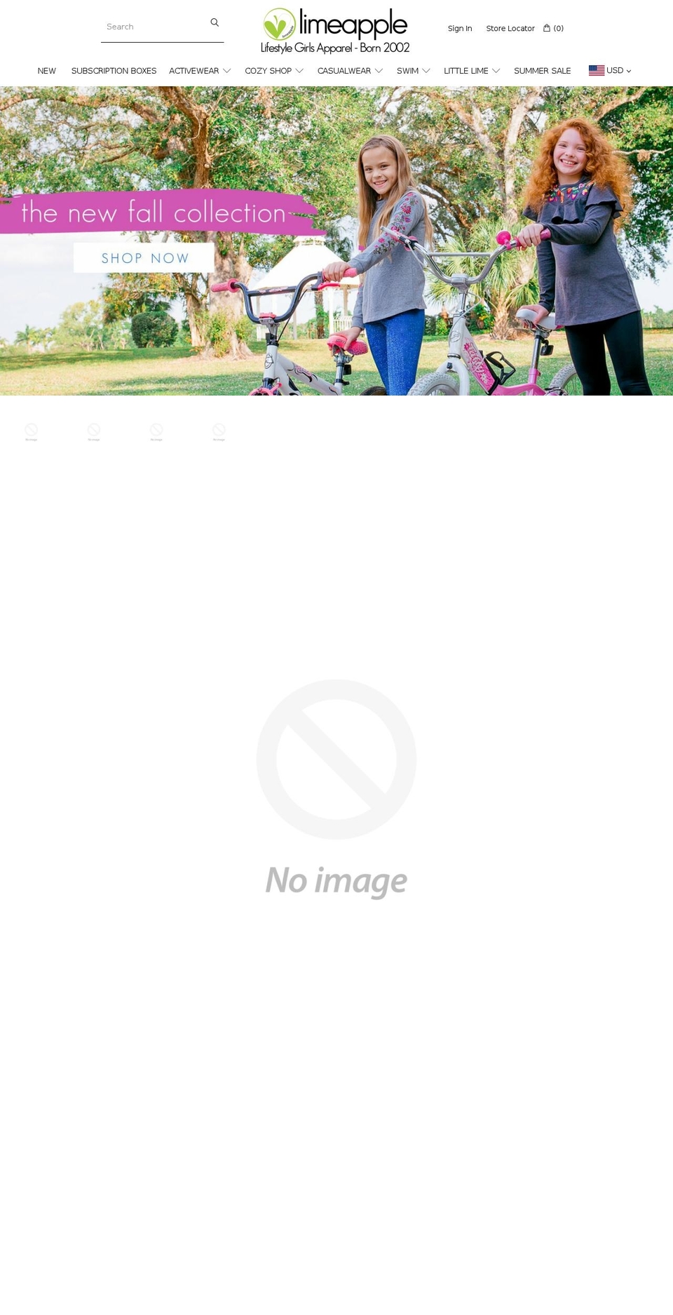 us.limeapple.com shopify website screenshot