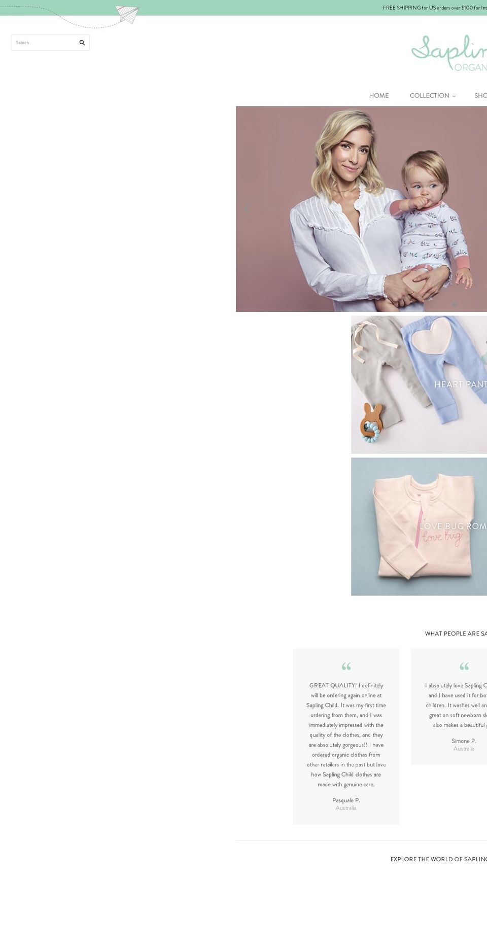 theme-new Shopify theme site example us.saplingchild.com