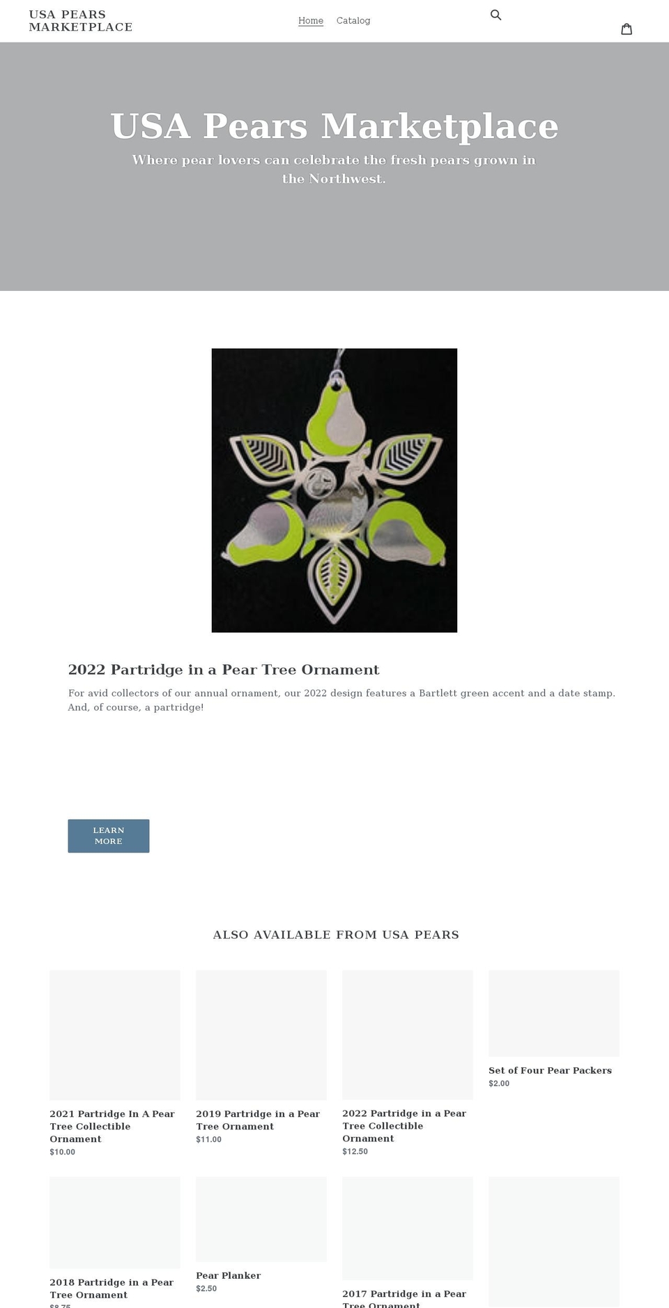 usa-pears-marketplace.myshopify.com shopify website screenshot