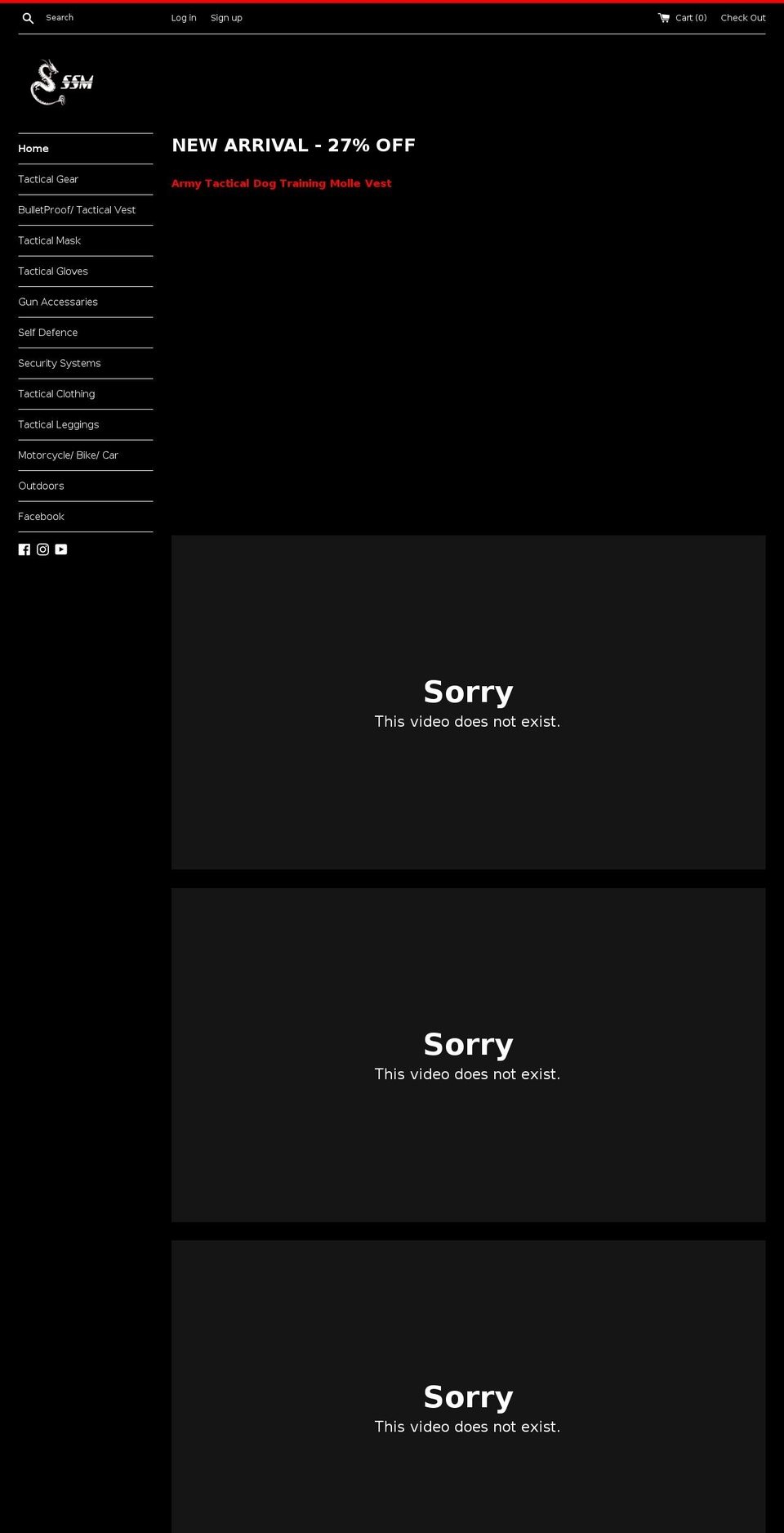 usa-tactical-elite.com — Shopify storefront screenshot