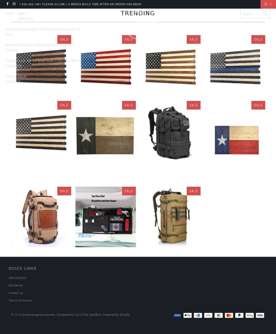 usaallegiance.com shopify website screenshot