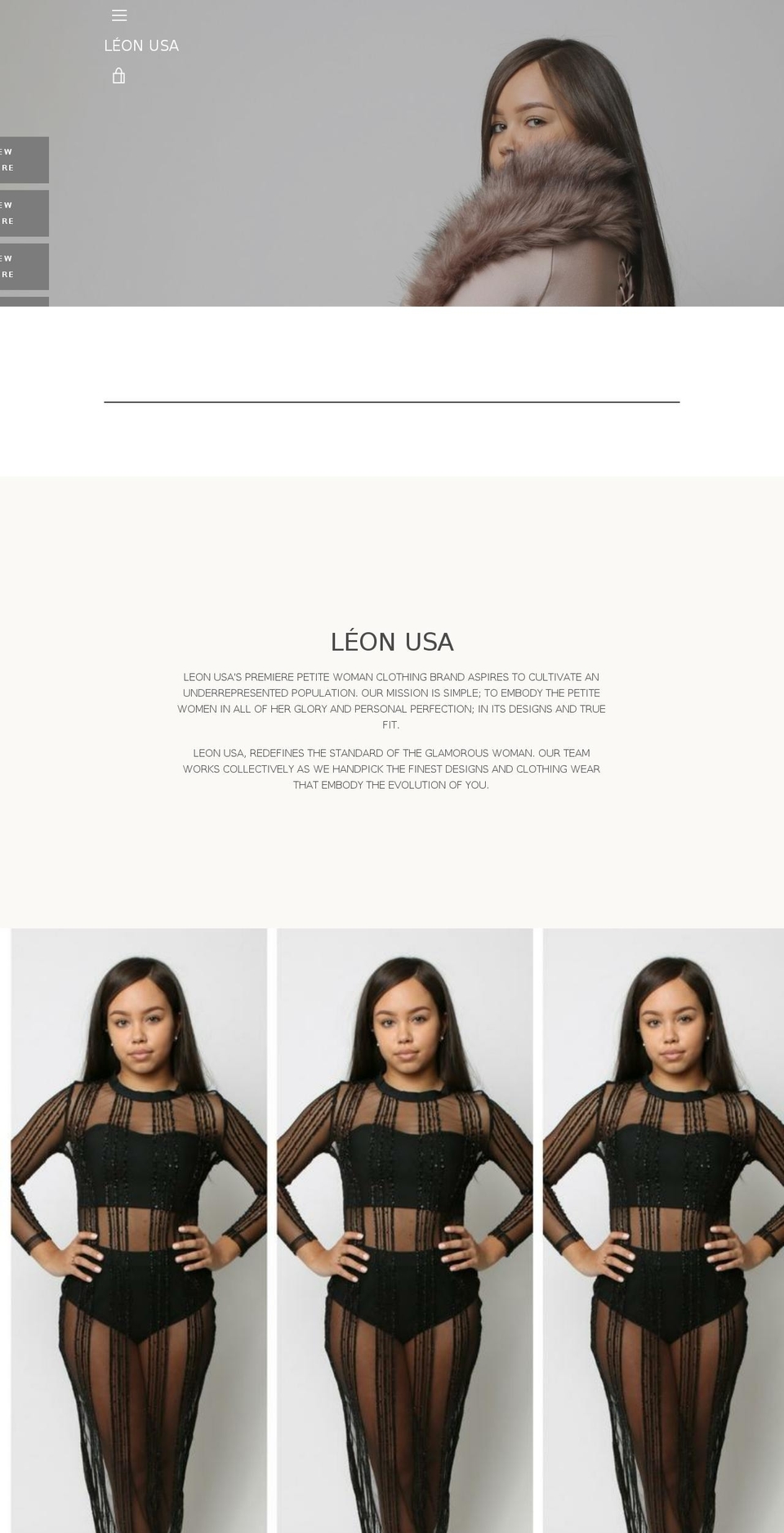 usaleon.com shopify website screenshot
