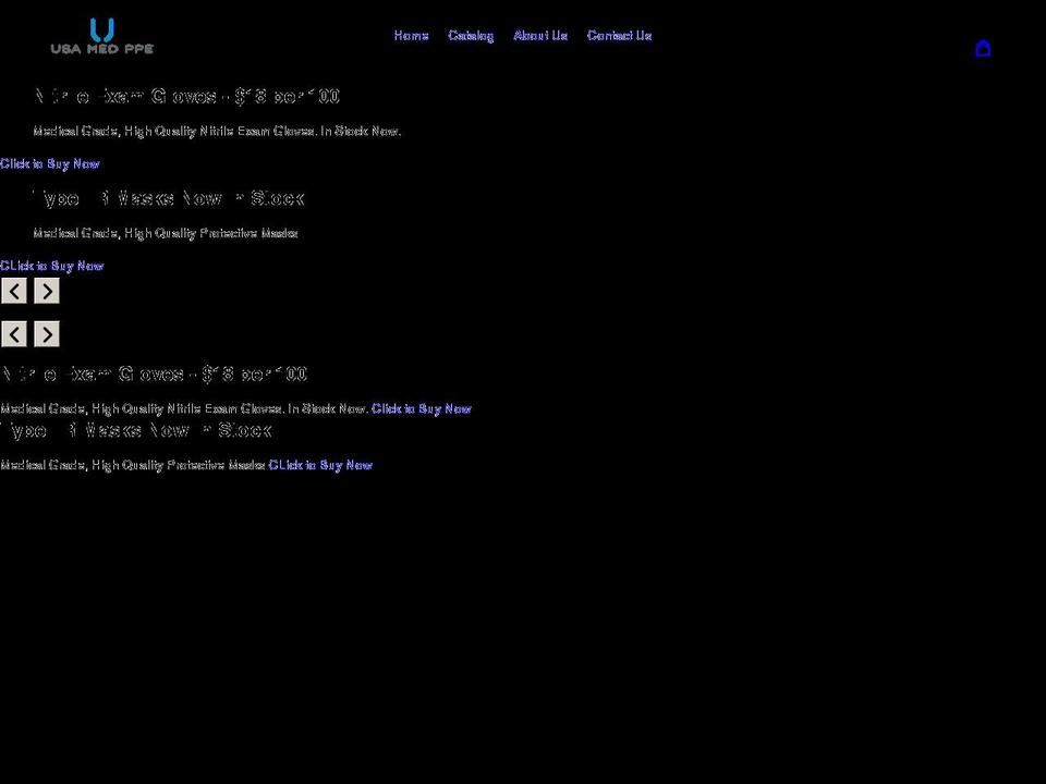usamedppe.com shopify website screenshot