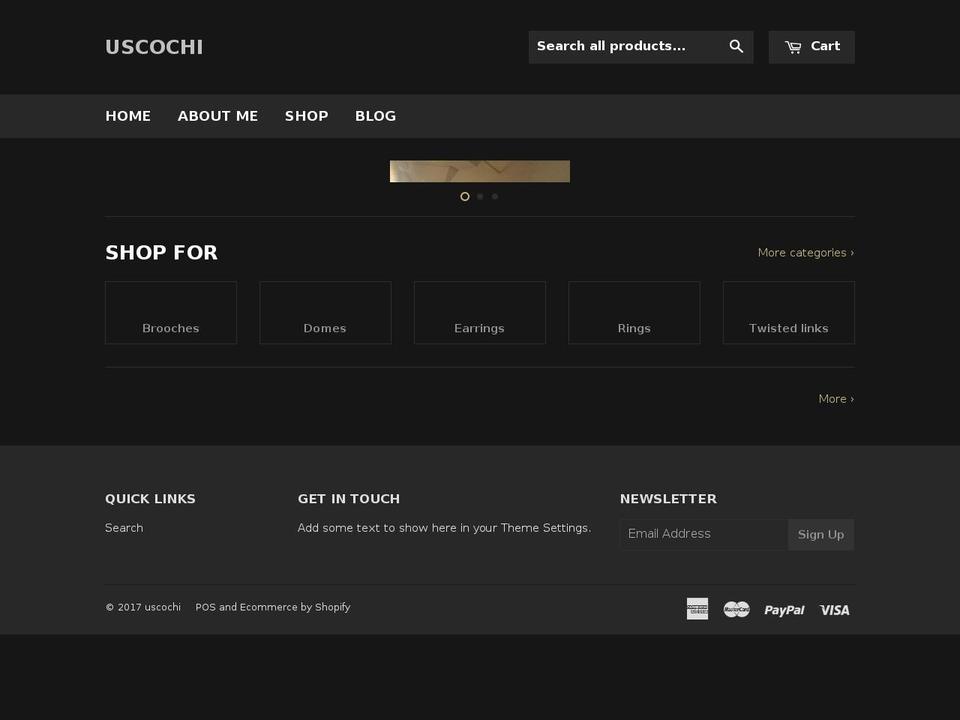 uscochi.com shopify website screenshot
