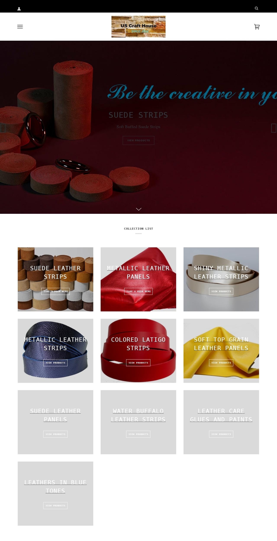 uscrafthouse.com shopify website screenshot