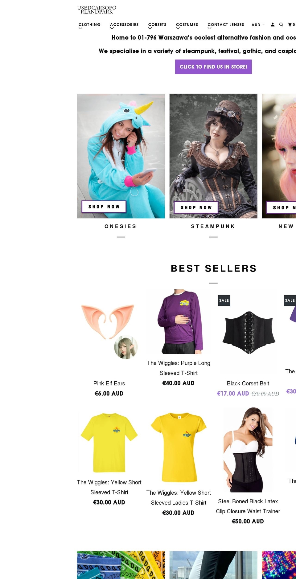 usedcarsoforlandpark.com shopify website screenshot