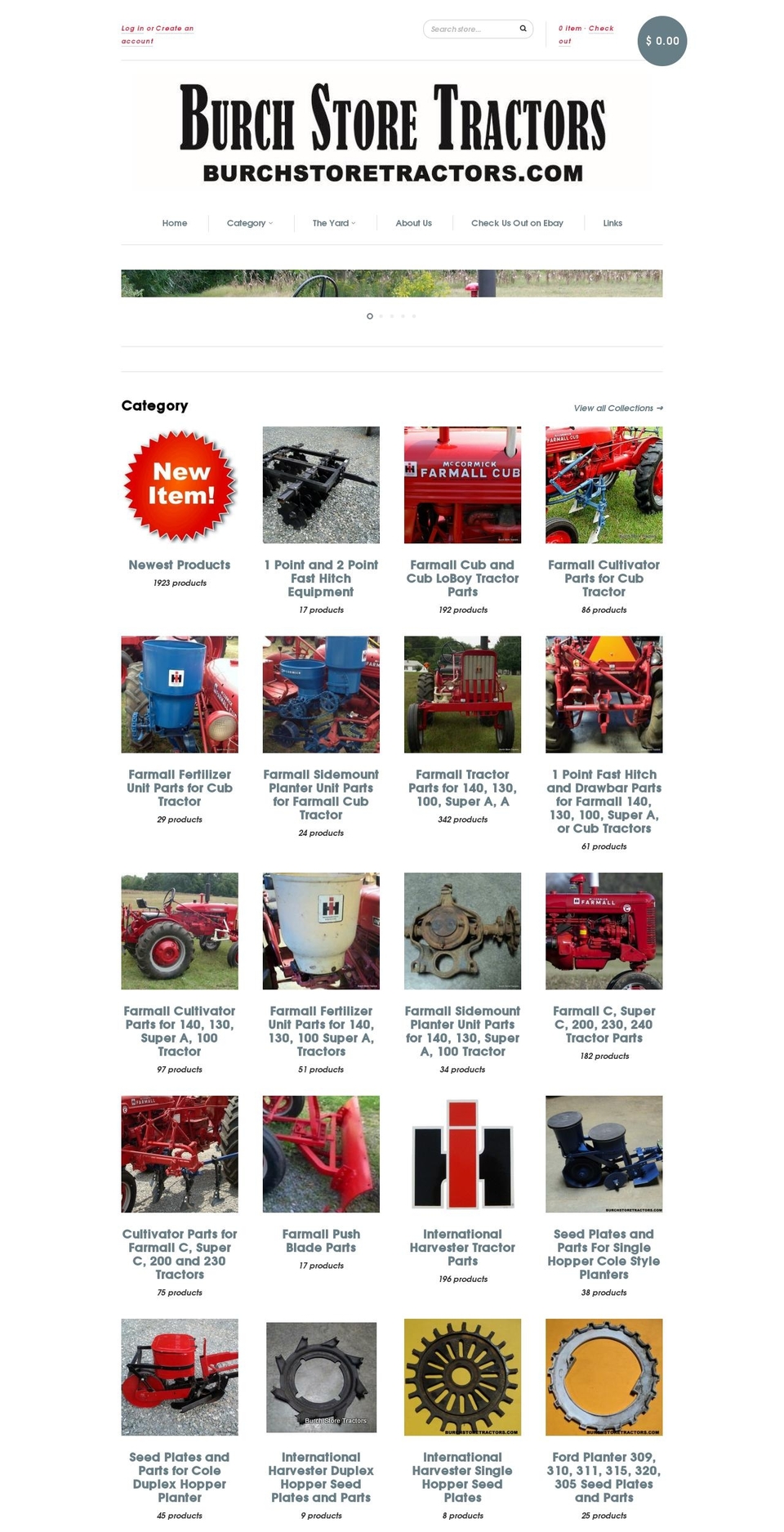 New Standard 03-23-2015 Shopify theme site example usedfarmallparts.com