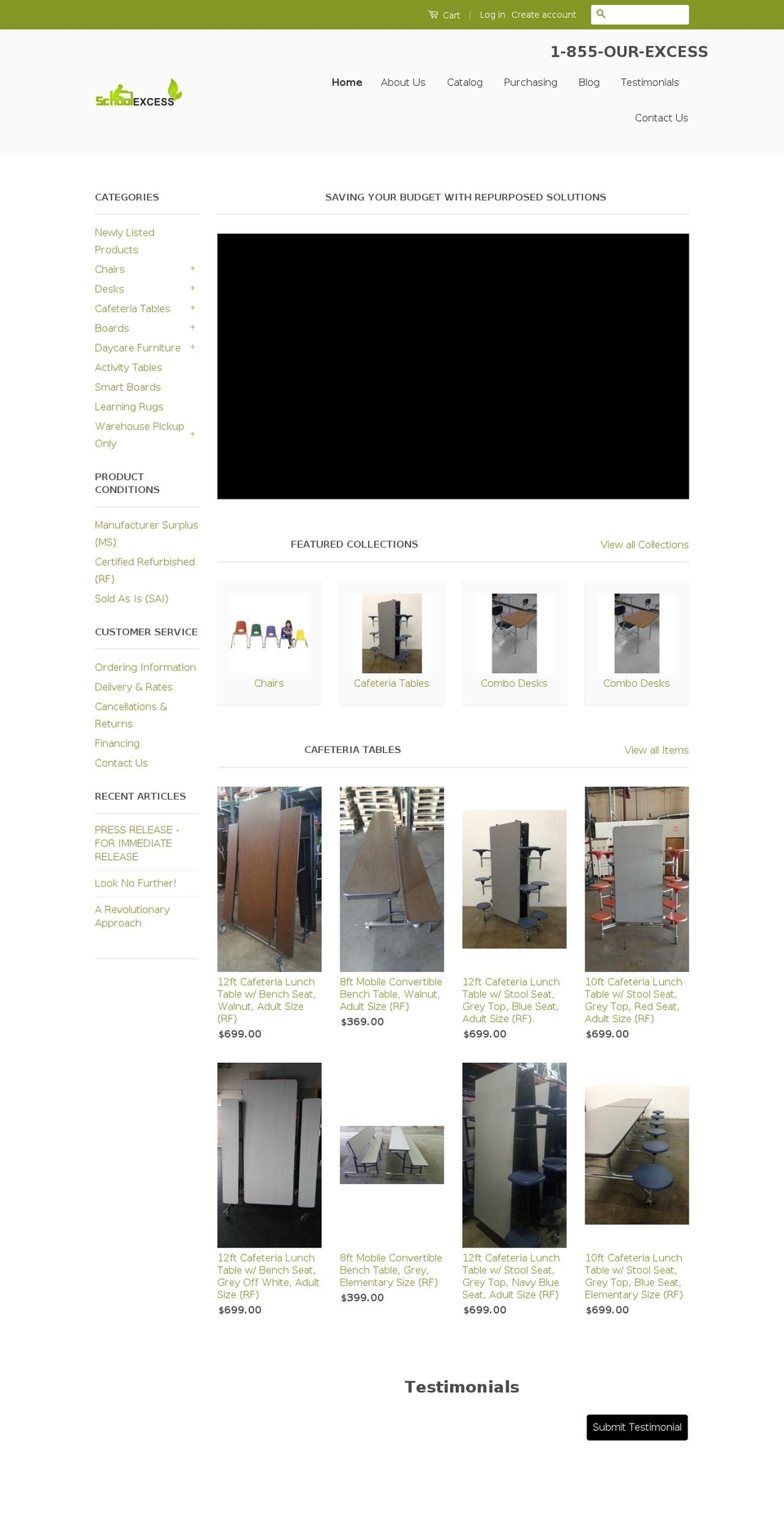 usedopenfrontdesk.com — Shopify storefront screenshot