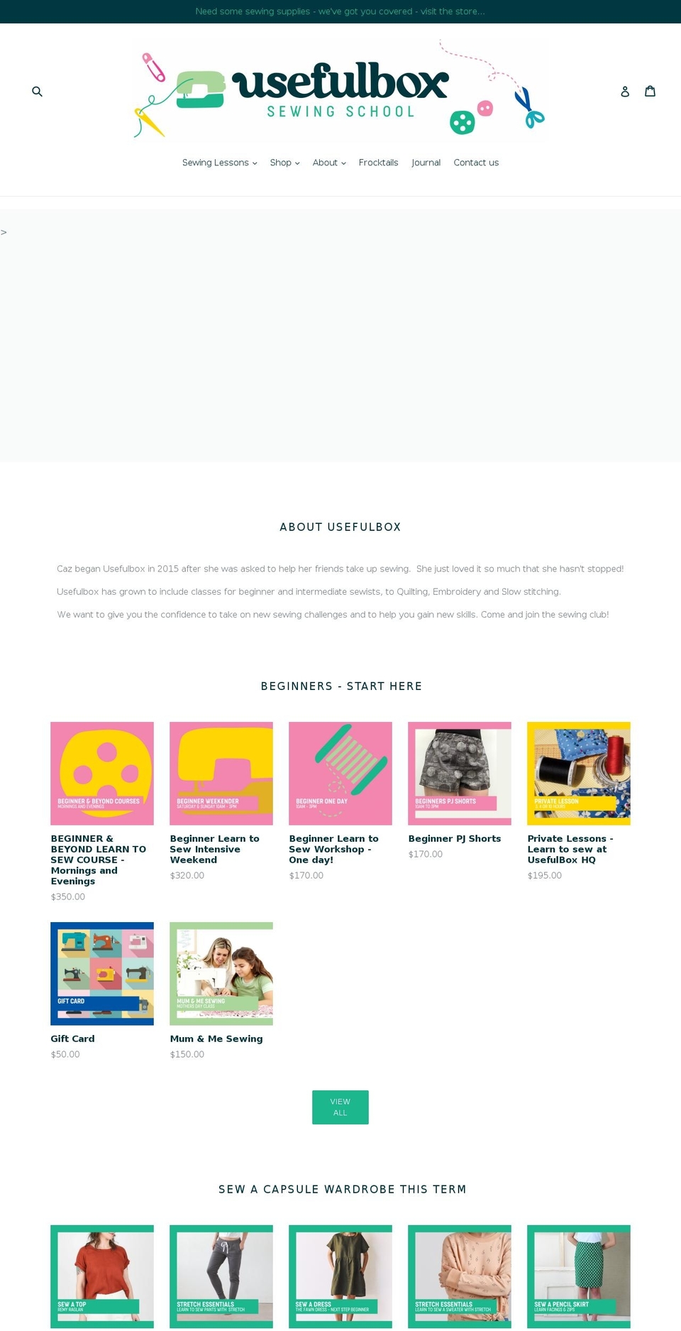usefulbox.com.au shopify website screenshot
