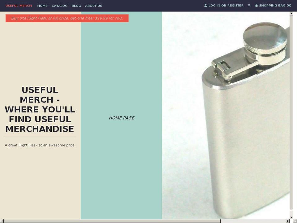 usefulmerch.com — Shopify storefront screenshot