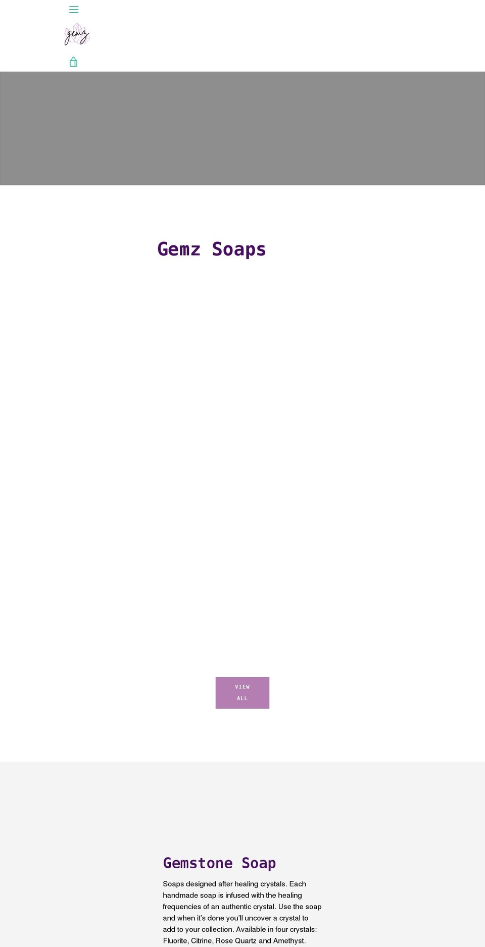 usegemz.com shopify website screenshot