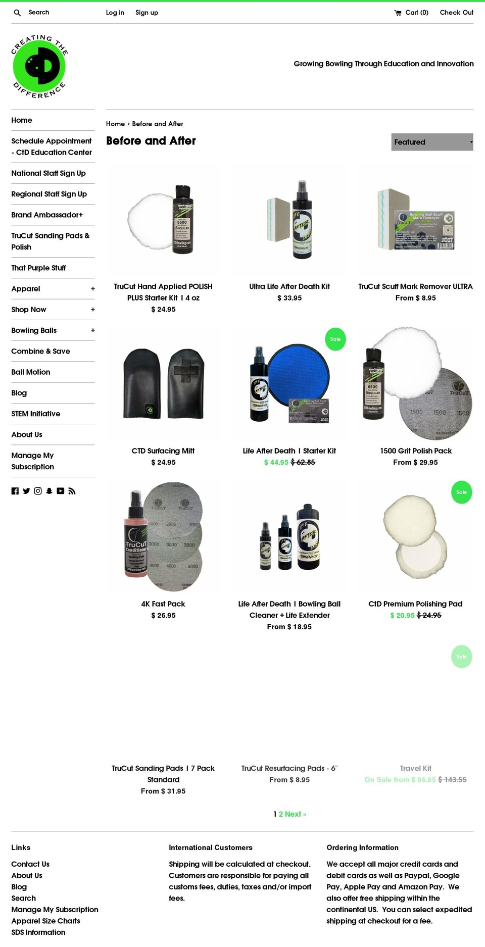 useitabrasives.com — Shopify storefront screenshot