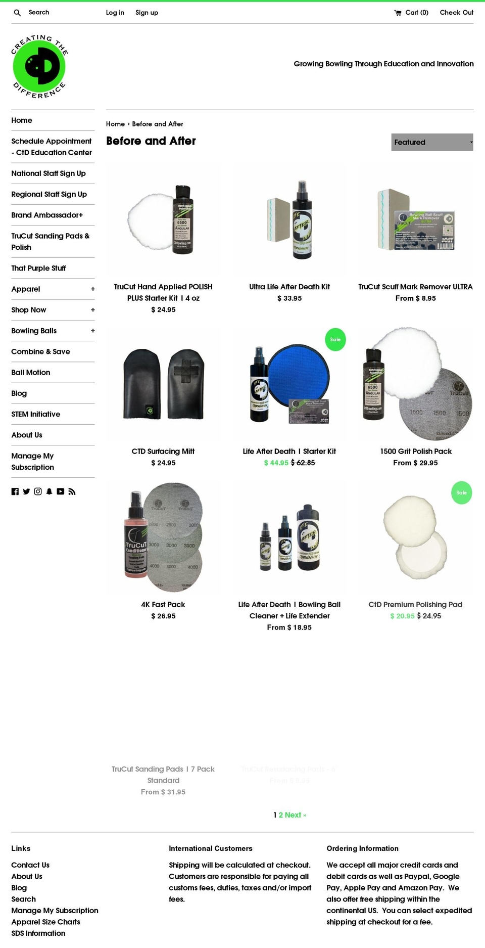 useitsanding.com — Shopify storefront screenshot