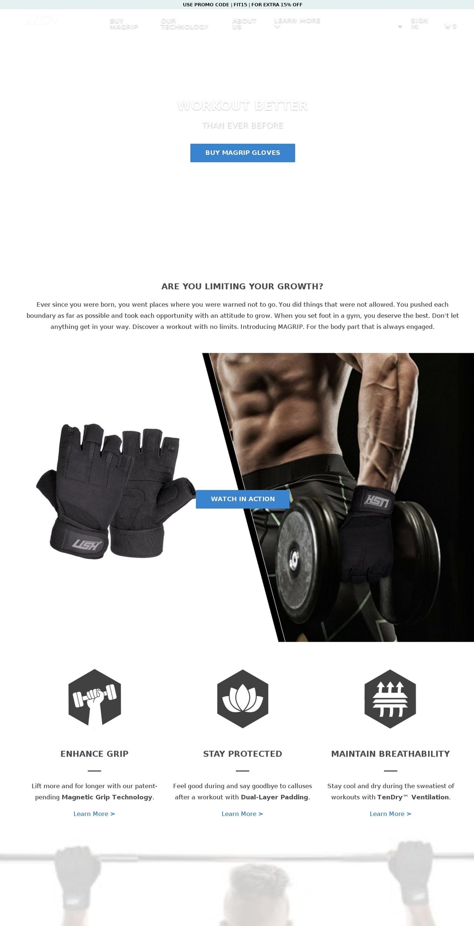 ush-tech.com shopify website screenshot