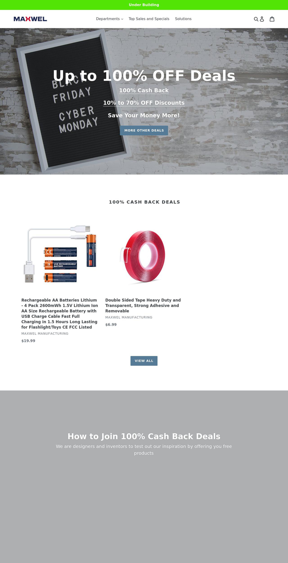 usneed.com shopify website screenshot
