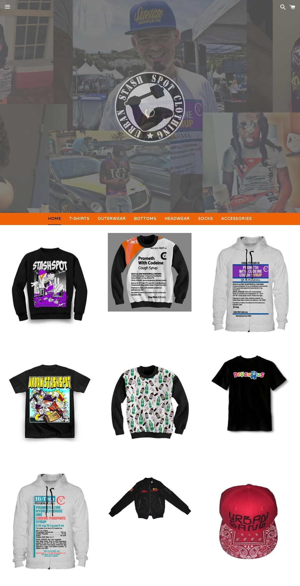 ussclothing.com shopify website screenshot