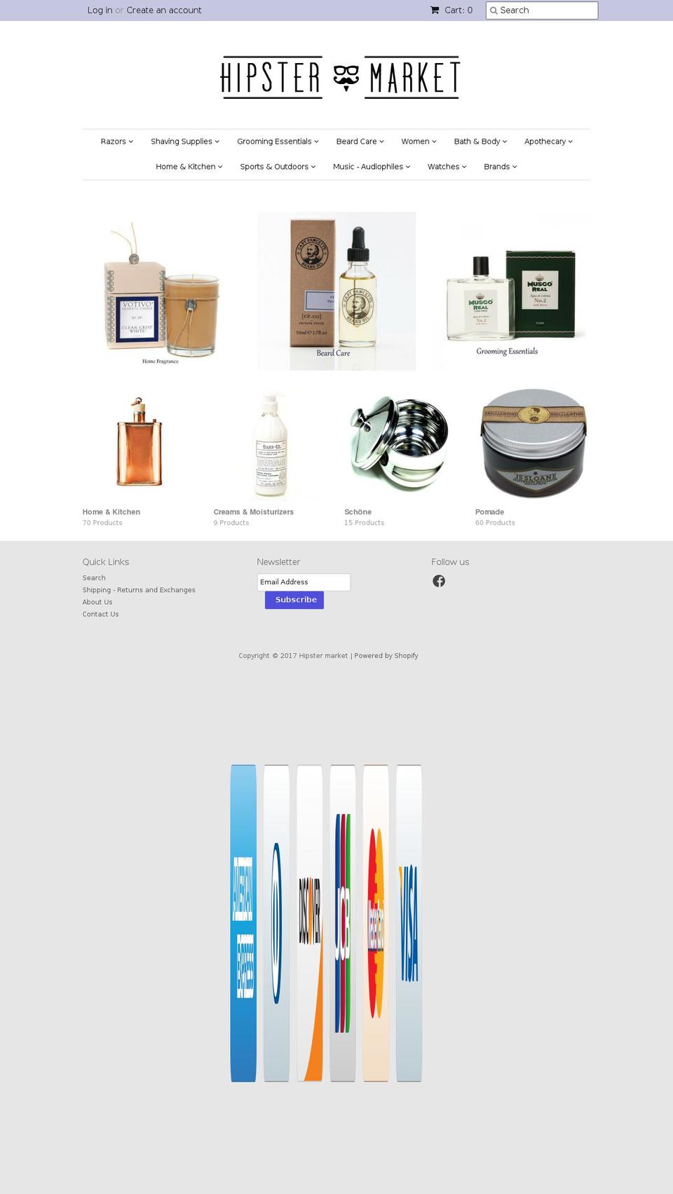 usshaving.com shopify website screenshot