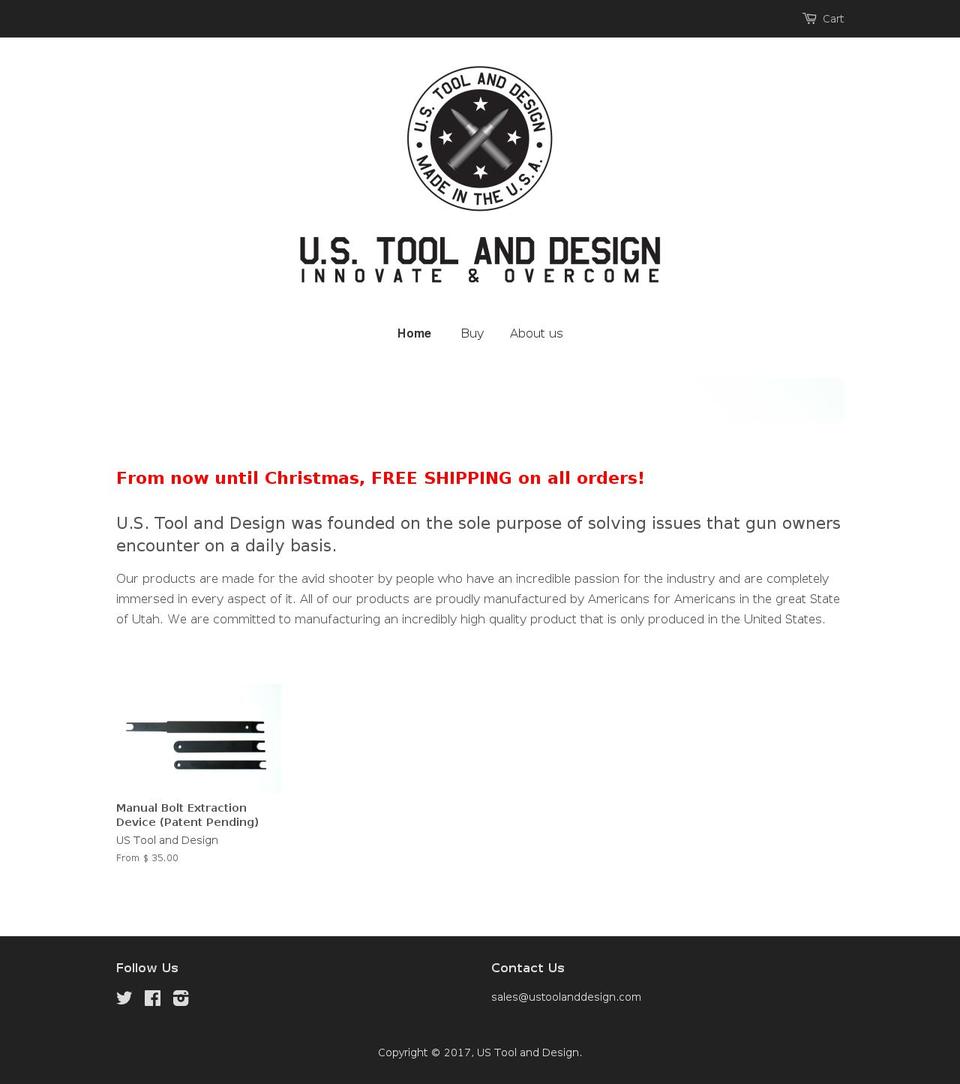 ustoolanddesign.com shopify website screenshot