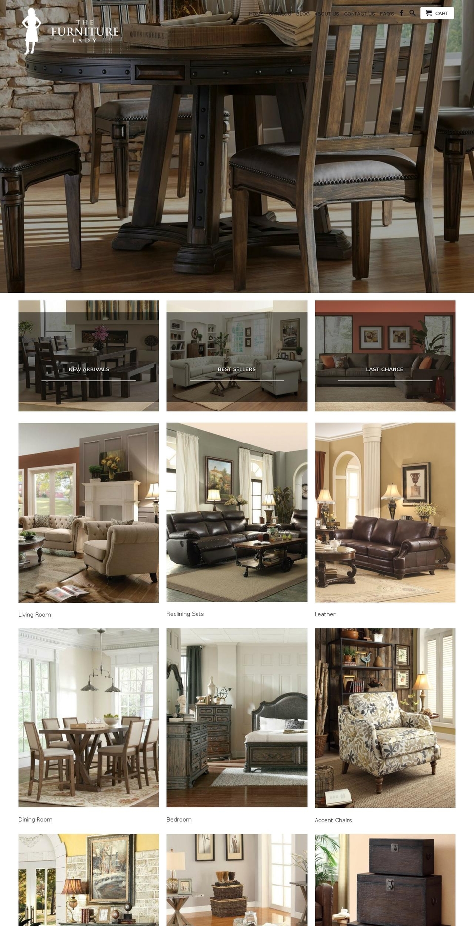 utahfurniturelady.com shopify website screenshot