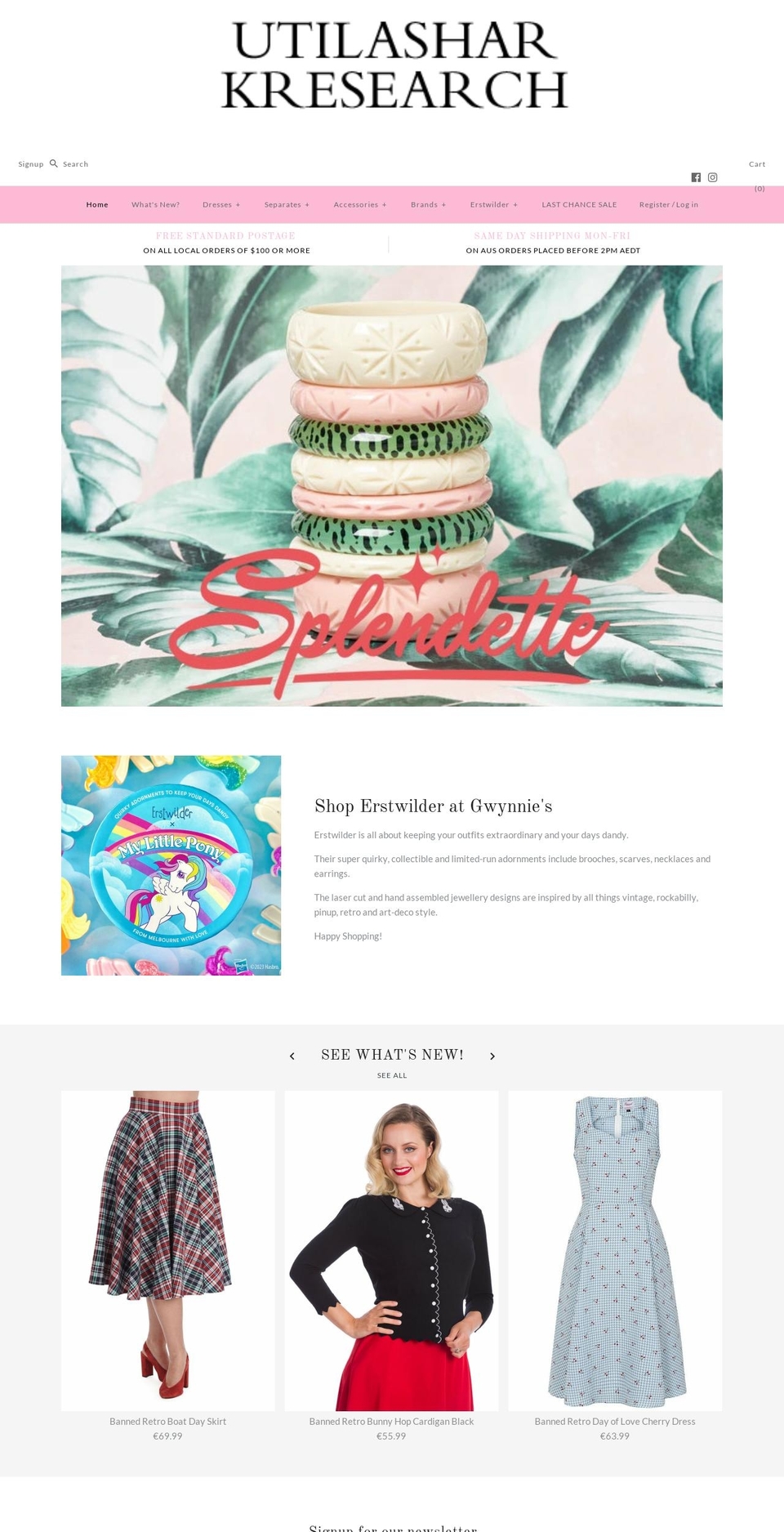 utilasharkresearch.com shopify website screenshot