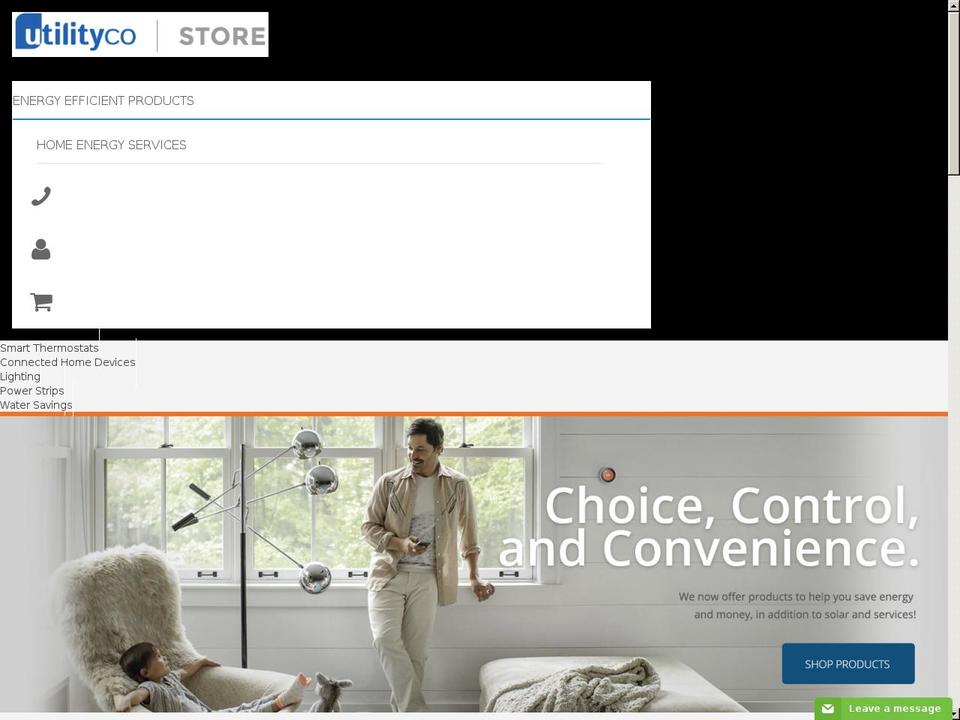 utilitycomarketplace.com — Shopify storefront screenshot