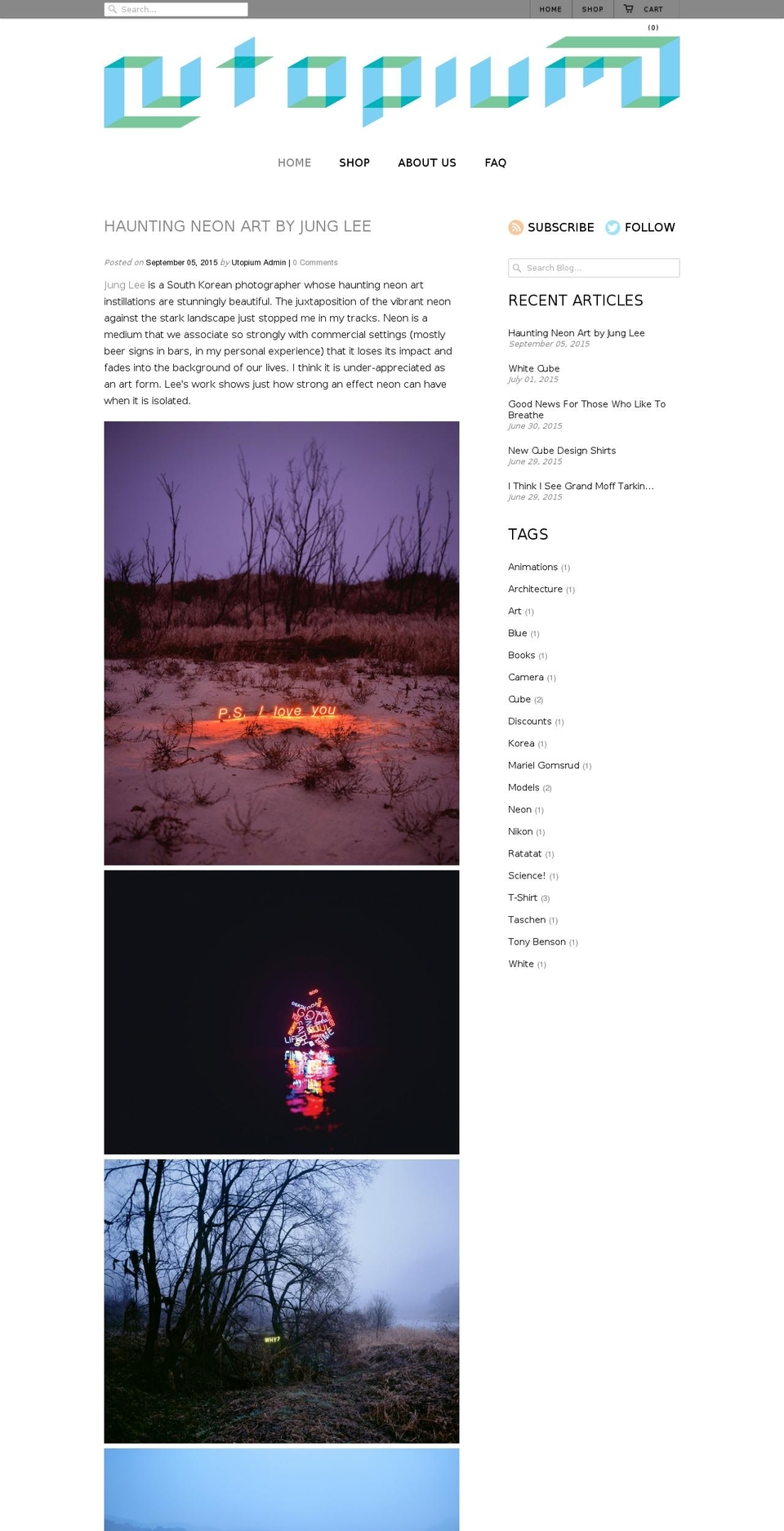 utopiumclothes.com shopify website screenshot