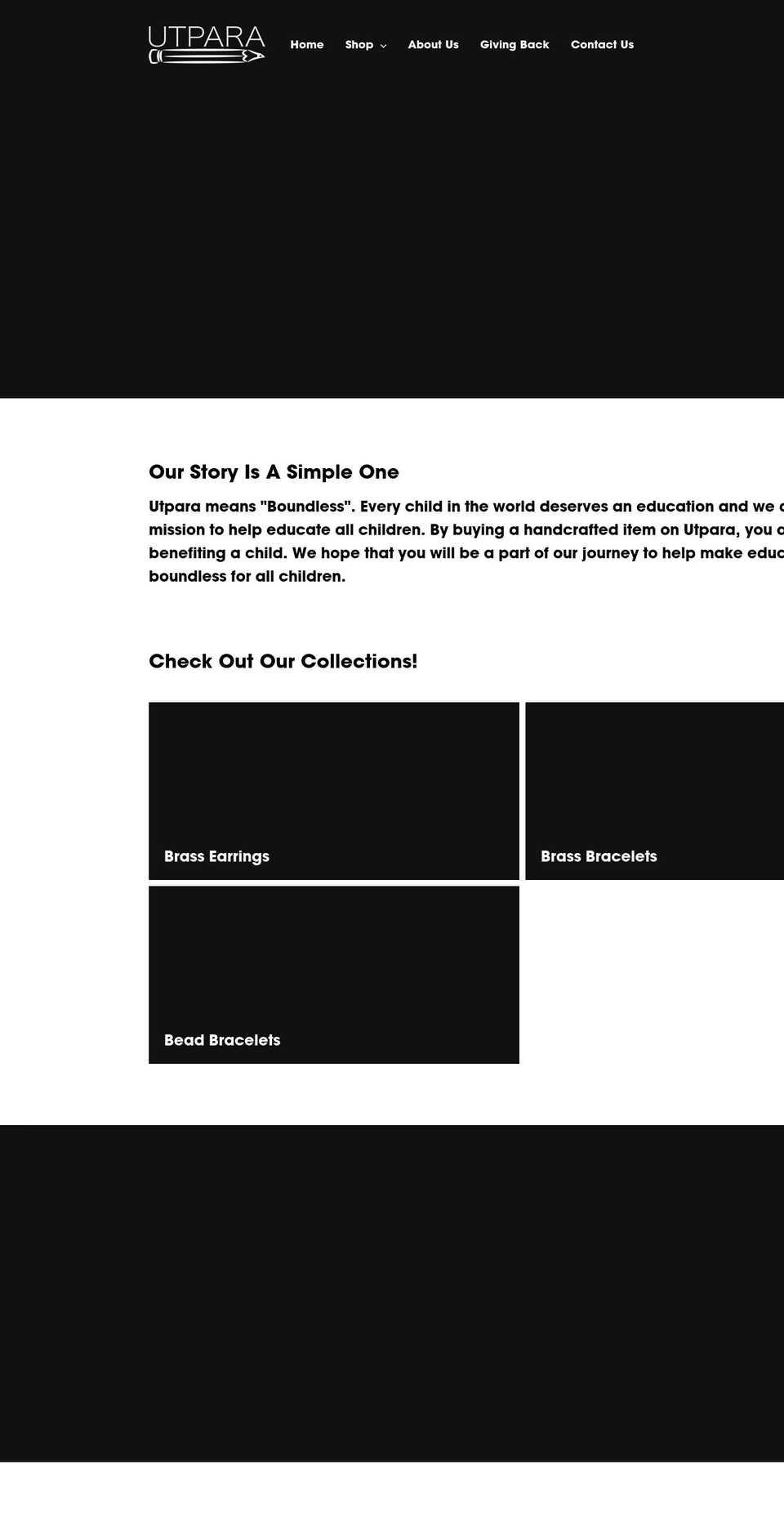 utpara.com shopify website screenshot