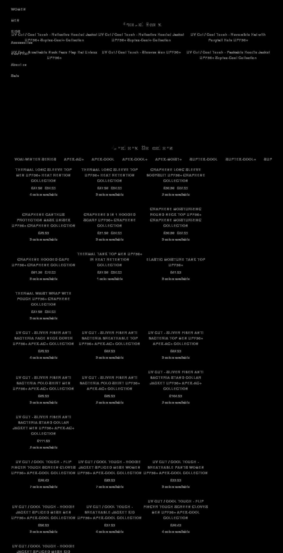 uv100.com.au shopify website screenshot
