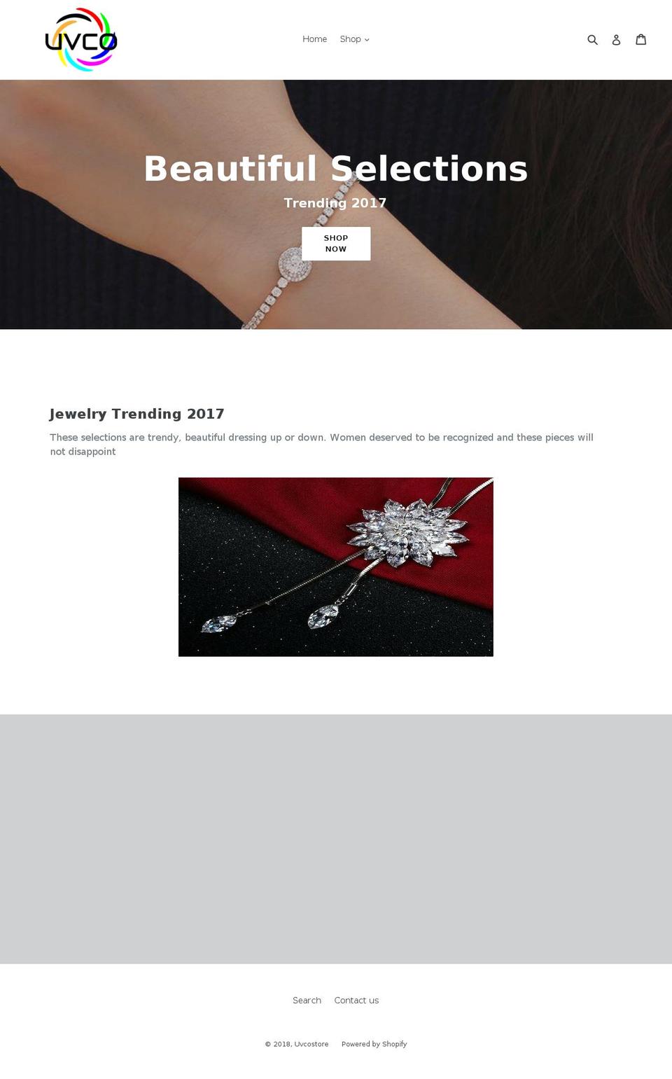 uvcostore.com — Shopify storefront screenshot
