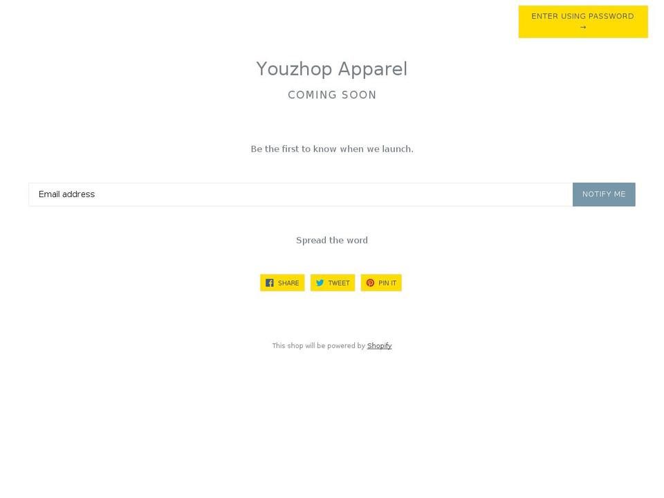 uzhop.com shopify website screenshot