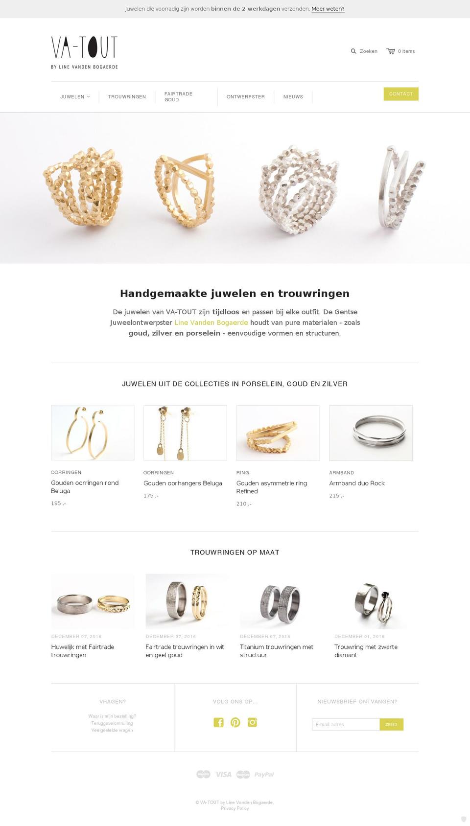 va-tout.be shopify website screenshot