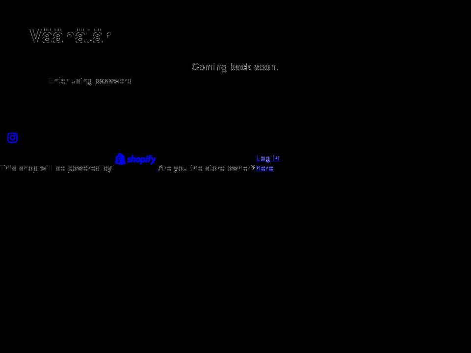 vaanatar.com shopify website screenshot