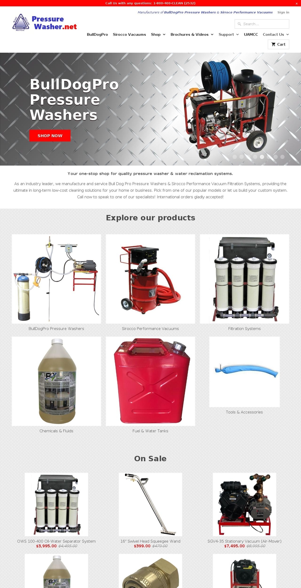 PW-v2-051118 Shopify theme site example vacuumreclaim.com