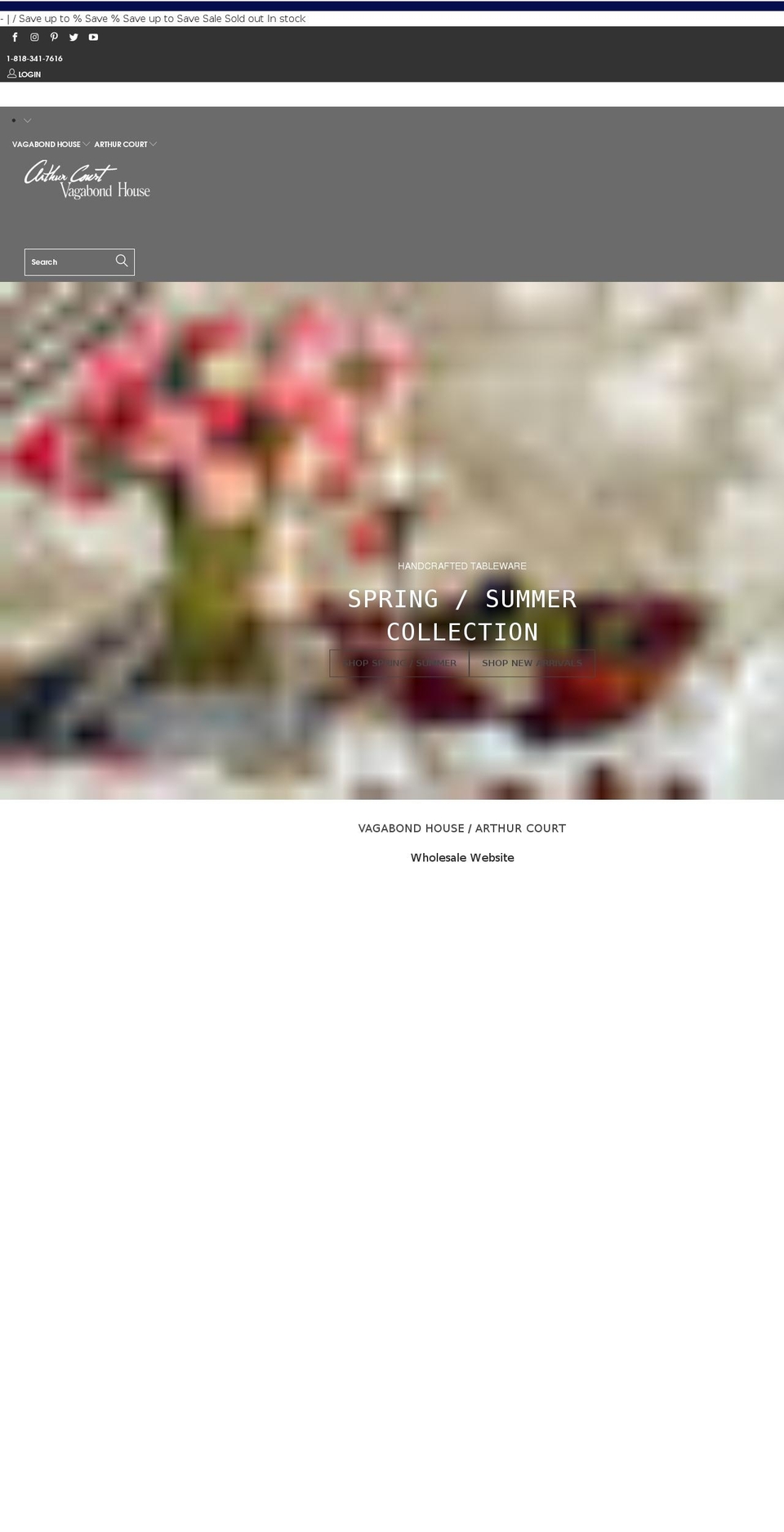 vagabond-group.com shopify website screenshot