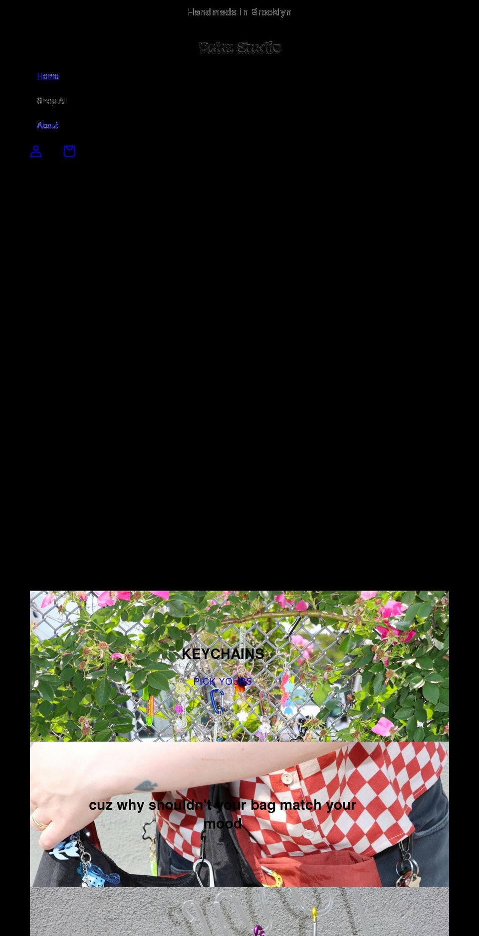 vahzstudio.com shopify website screenshot