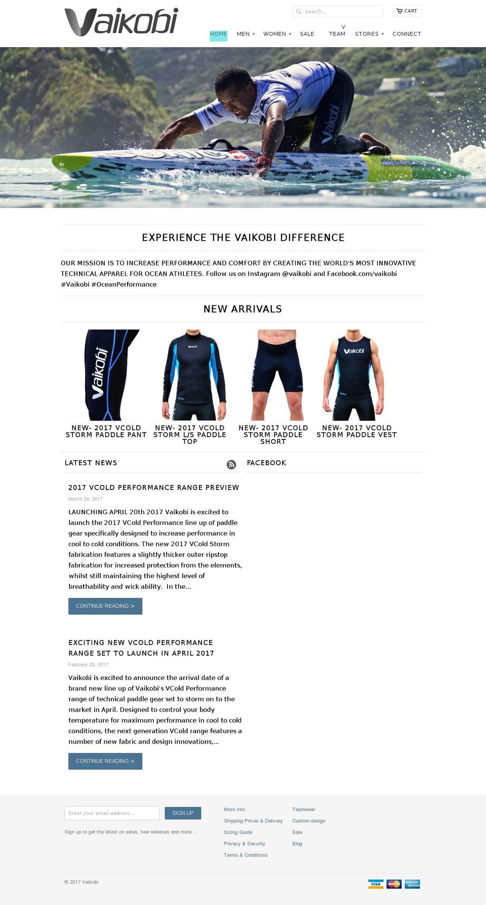 vaikobi.com shopify website screenshot