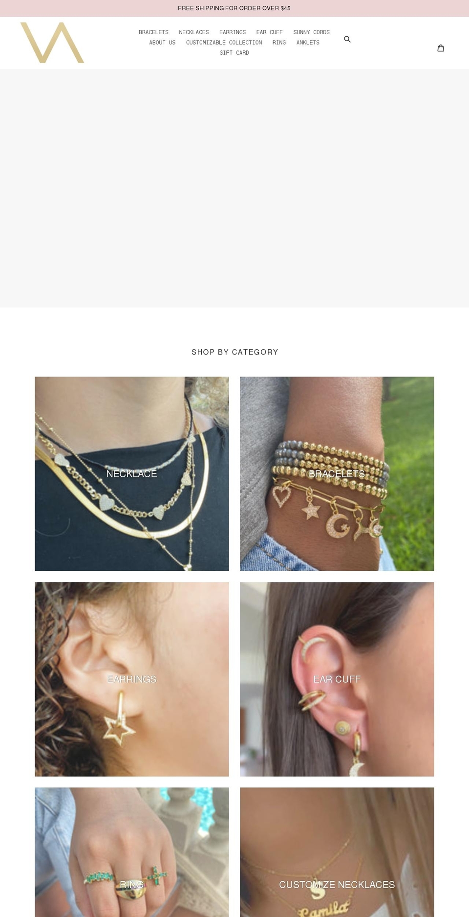 valerivalaccesorios.com shopify website screenshot
