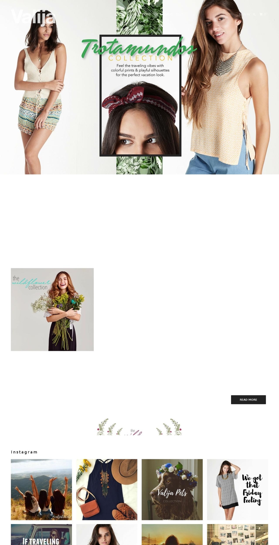 valijagitana.com shopify website screenshot