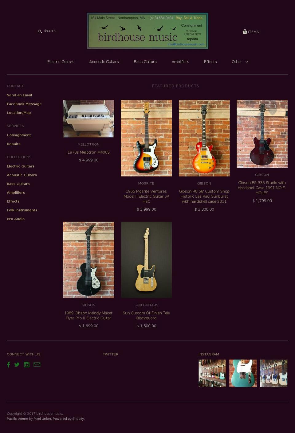 valleyviolins.com shopify website screenshot