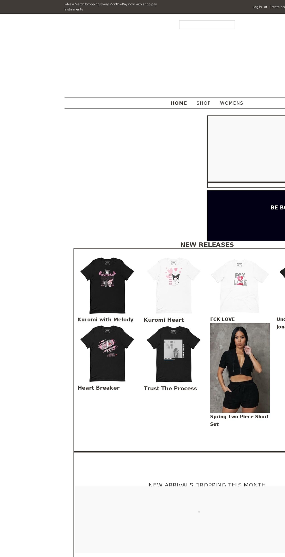 valleyworldapparel.com shopify website screenshot