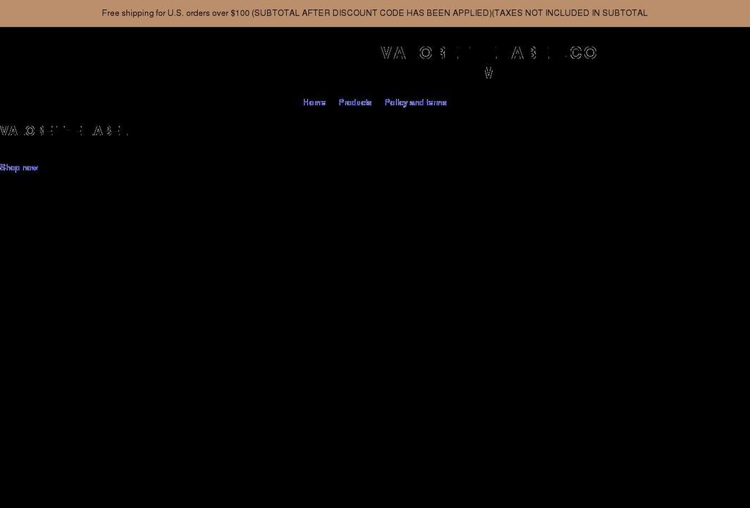 valorethelabel.com shopify website screenshot