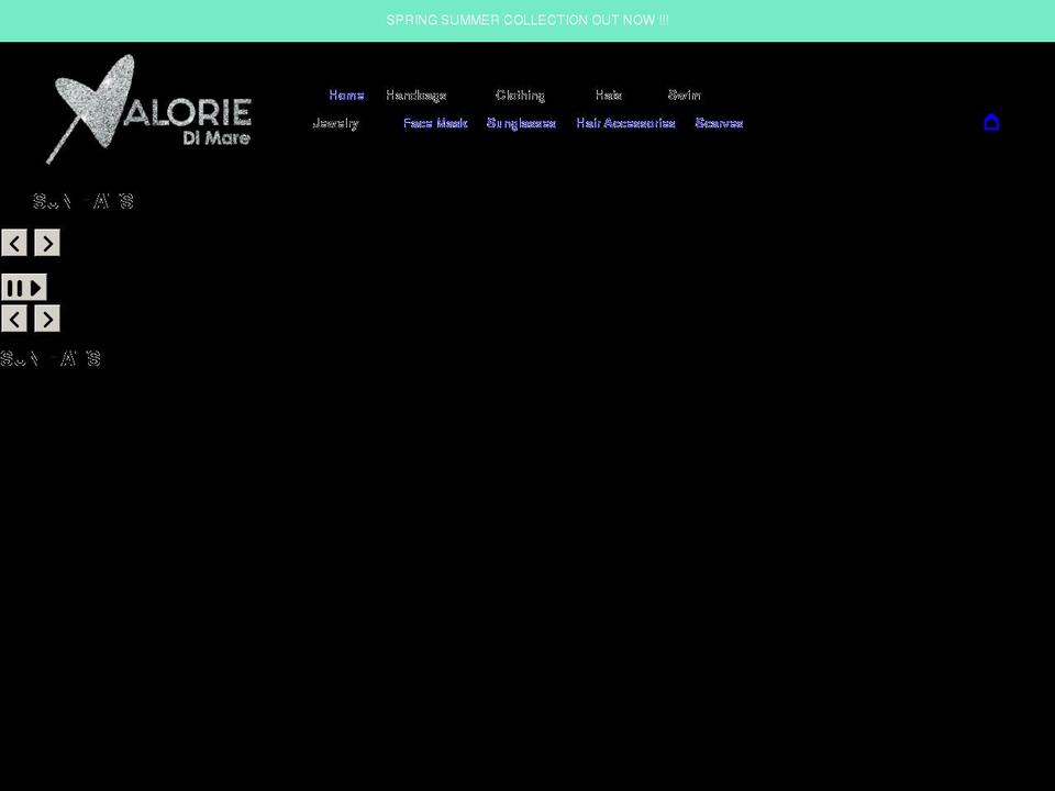 valoriedimare.com shopify website screenshot