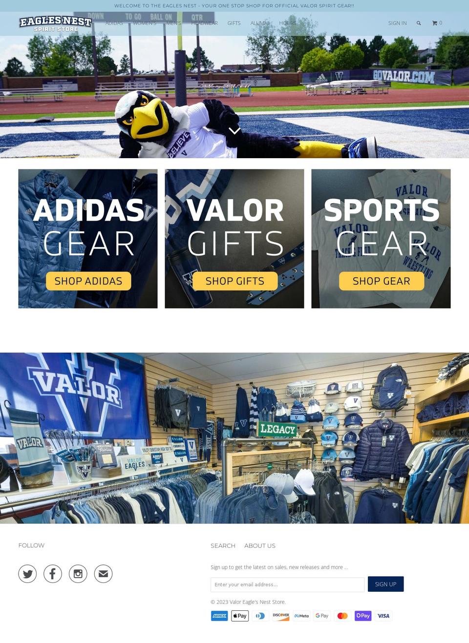 valorstore2.myshopify.com shopify website screenshot